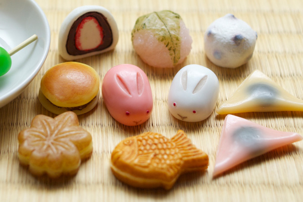 かわいい和菓子